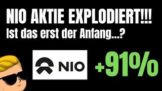 NIO Aktie EXPLODIERT +91%!! Ist das erst der Anfang...? | China Aktien explodieren...