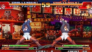 [TAS] Orochi Iori VS Iori Yagami (KoF 97Plus)