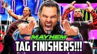 WWE MAYHEM NEW TAG TEAM FINISHERS FEATURE CONCEPT/WISHLIST!!!