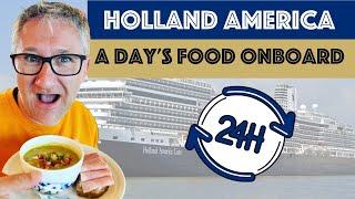 Cruise Ship Food Challenge: 24 Hours on Holland America