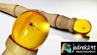 Jurassic Park Mosquito in Amber Resin / ART RESIN