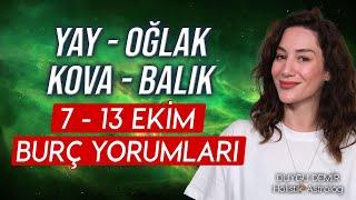 Yay - Oğlak - Kova - Balık | 7 - 13 Ekim Burç Yorumları | Astroloji Gurusu