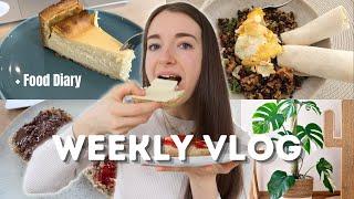 Weekly Vlog + FOOD DIARY & Life Update