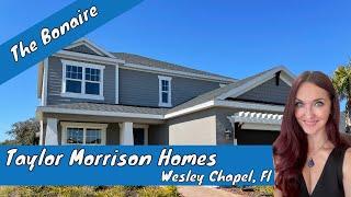 New Home Tour | Taylor Morrison Homes| The Bonaire | Tampa/Wesley Chapel,  Fl