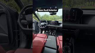 What do you think of Audi's NEW interior?