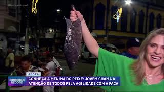 Conheça Bia Oliveira, a ‘menina do peixe’ que viralizou nas redes sociais