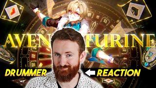 DRUMMER Reacts to Aventurine Trailer