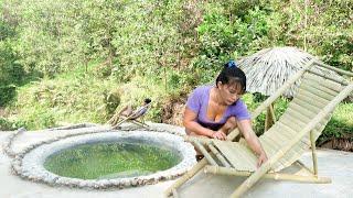 Build A Sun Loungers Of Bamboo, Farm Life - BUILD LOG FARM,  Free Life / Thu Lieu