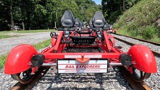 Rail Explorers Elk River, West Virginia location