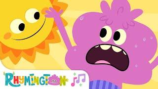 It's Way Too Hot Today | Monster Song for Kids | Rhymington Square