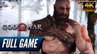 GOD OF WAR - FULL GAME Walkthrough Gameplay [4K 60FPS HDR PS5] - (No Commentary)