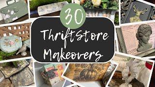 Mega Thrift Store Makeover Video/30 Thrift Flips for Resale/50th Birthday Celebration Compilation