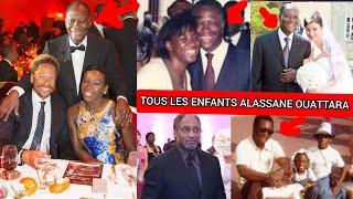 TOUS LES ENFANTS DE ALASSANE DRAMANE OUATTARA PRÉSIDENT DE LA RÉPUBLIQUE DE CÔTE D'IVOIRE (DAVID,...