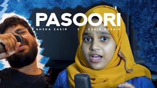 Pasoori | Coke Studio | Ali Sethi | Shae Gill | Cover Song | Ansha Zakir | Zakir Husain