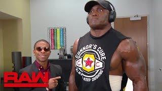 Lio Rush motivates Bobby Lashley: Raw, Sept. 10, 2018