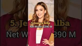 Top 10 Richest Actress In The World 2023! #shorts #viral #top10 #richestactress #world