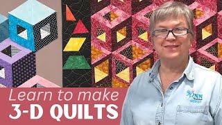 Learn to Make 3-D Quilts with Marci Baker