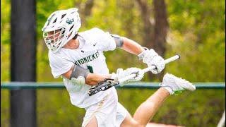 Luke Mead Class if 2022 Bryant U commit - Bishop Hendricken Hawks Lacrosse