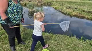 Op waterbeestjesexcursie bij natuurvereniging KNNV