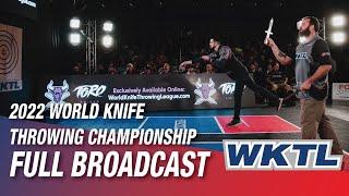 2022 World Knife Throwing Championship | WKTC 2022 Full ESPN Broadcast