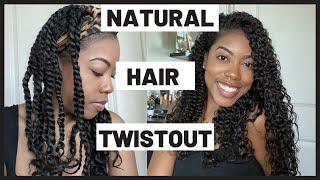 TWIST OUT TUTORIAL ON NATURAL HAIR | STEP BY STEP USING MIELLE ORGANICS! | ZENESE ASHLEY