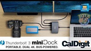 Caldigit miniDock - The Ultimate Portable Bus-Powered Dock! : REVIEW