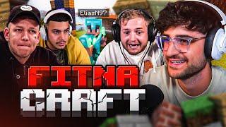 DAS ERSTE MAL IN FITNACRAFT! XXL MINECRAFT PROJEKT MIT TRYMACS, MONTE, MERT & CO!