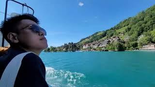 스위스여행 튠호수 페리 / Switzerland travel, Lake Thun ferry