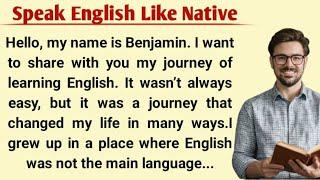 Speak English Like A Native Speaker | English Speaking Practice | Basic English