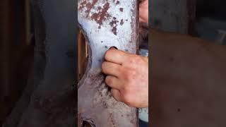 The finishing touches of the Valhalla Door handles #blacksmith #valhalla #art #shorts