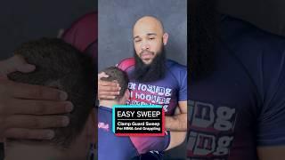 Clamp guard sweep for MMA #nogi #jiujitsu #bjj #mma #mixedmartialarts
