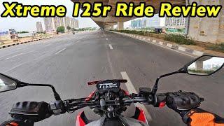 NEW Hero Xtreme 125r Ride Review l Top Speed l Mileage @aayushssm