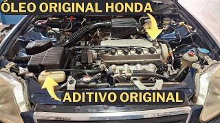 Honda Civic 1999 Motor Original c/ 250 Mil Km - Principais Cuidados p/ Prolongar a *Vida do Motor*