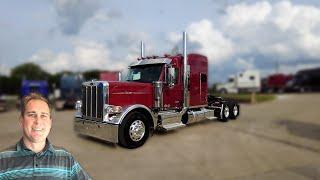 Legendary Red 2025 Peterbilt 589 Legendary Package – SOLD