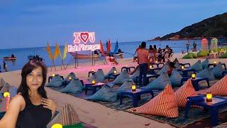 Thailand EP19. Explore Haad Rin Beach Without the Full Moon Party. KOH PHANGAN