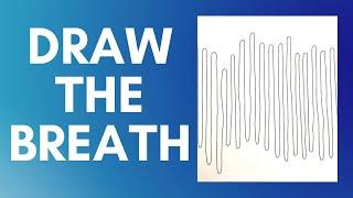 5 minute Mindfulness Drawing Meditation | Easy Drawing the Breath Meditation Art Tutorial to Relax