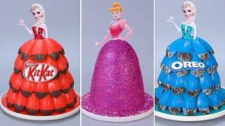 Cutest Princess Cakes Ever  Awesome Birthday Cake Ideas | Tsunami Cake  Satisfying Cake #6