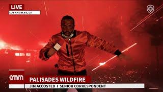 Reporter EXPOSED Faking California Wildfire Coverage LIVE on Air!