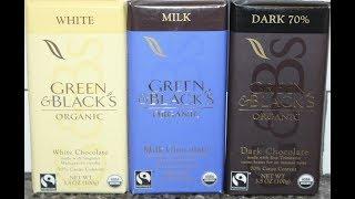 Green & Black’s Organic: White Chocolate, Milk Chocolate & Dark Chocolate Review