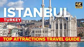 Best Attractions in Istanbul | Hagia Sophia, Blue Mosque, Grand Bazaar Walking Tour Vlog | Turkey 