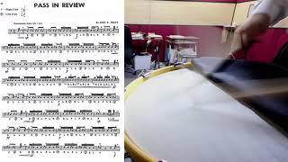 PASS IN REVIEW. By JOHN S. PRATT. Snare Drum Solo.