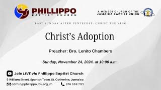 Phillippo Baptist Church - Sunday Service