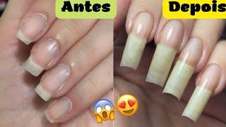 Como ter unhas grandes e fortes