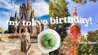 life in japan | tokyo disneyland birthday celebration!! & picnicking at tokyo tower 