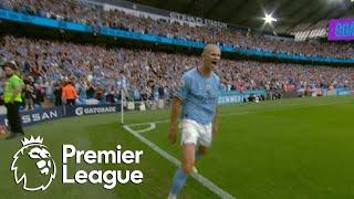 Erling Haaland's hat trick for Manchester City v. Crystal Palace | Premier League | NBC Sports