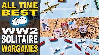 ALL TIME BEST WW2 SOLITAIRE WARGAMES - Top Solo Board Games