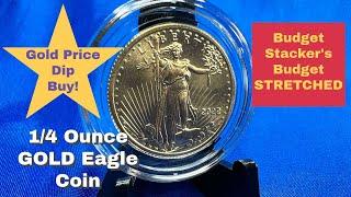 My First Quarter Oz Gold Eagle Coin