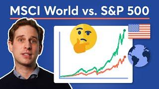 MSCI World vs. S&P 500: Wo ist die Rendite besser? Lohnt sich mehr Diversifikation?