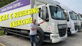 LGV | Class 2 | Cat C - Reversing exercise! DVSA test made simple...