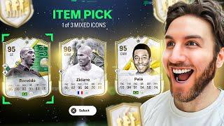 30 x MIXED ICON PLAYER PICKS IN FC 25!!